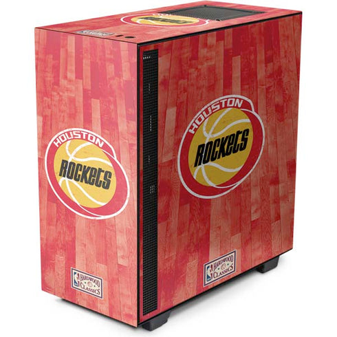 NBA Houston Rockets Hardwood Classics NZXT H510 Compact ATX Mid-Tower Case Skin