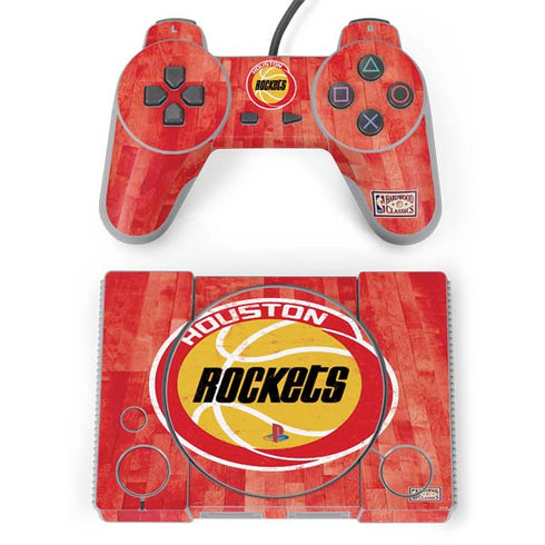 NBA Houston Rockets Hardwood Classics PlayStation Classic Bundle Skin
