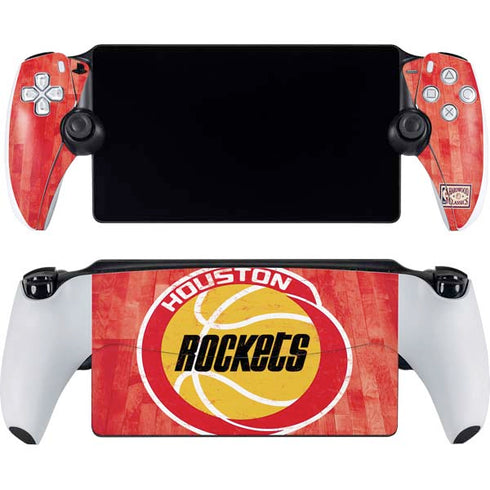 NBA Houston Rockets Hardwood Classics PlayStation Portal Remote Player Skin