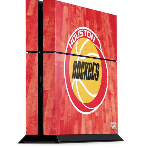 NBA Houston Rockets Hardwood Classics PS4 Console Skin