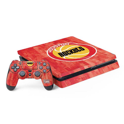 NBA Houston Rockets Hardwood Classics PS4 Slim Bundle Skin