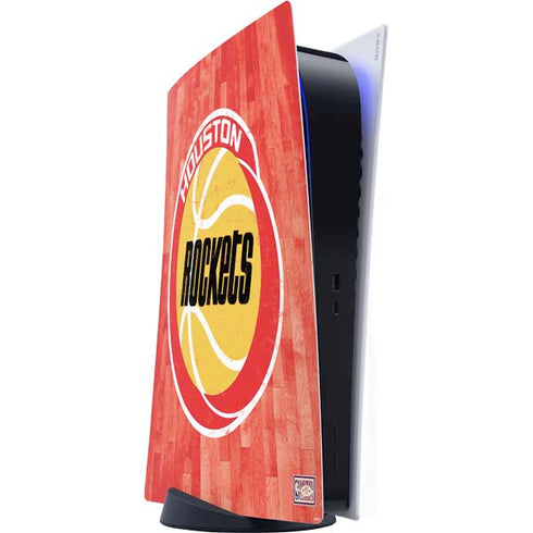NBA Houston Rockets Hardwood Classics PS5 Digital Edition Console Skin