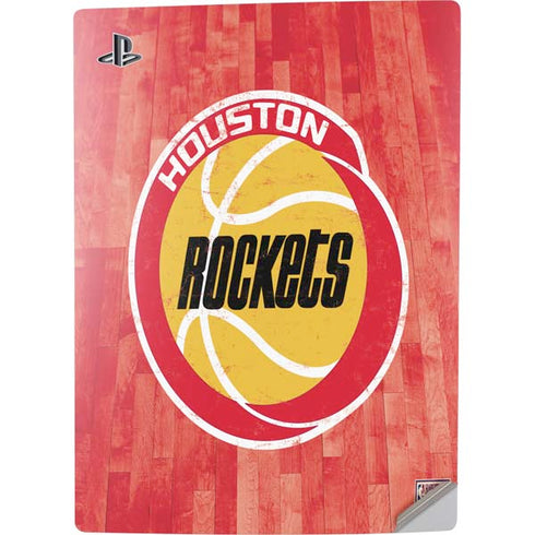 NBA Houston Rockets Hardwood Classics PS5 Digital Edition Console Skin