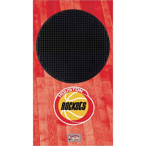 NBA Houston Rockets Hardwood Classics Xbox Series S Console Skin