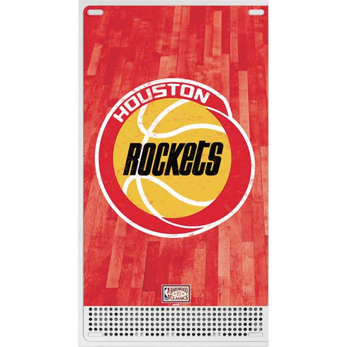 NBA Houston Rockets Hardwood Classics Xbox Series S Console Skin