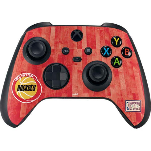 NBA Houston Rockets Hardwood Classics Xbox Series X Controller Skin