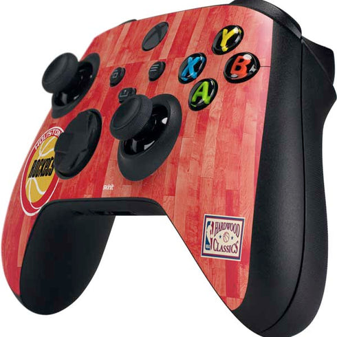 NBA Houston Rockets Hardwood Classics Xbox Series X Controller Skin