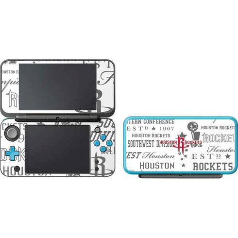 NBA Houston Rockets Historic Blast Nintendo 2DS XL (2017) Skin