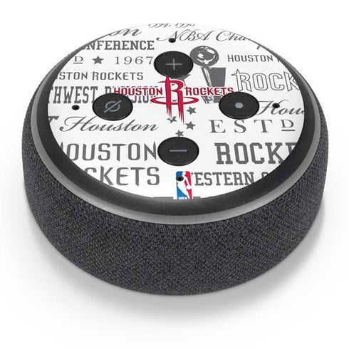 NBA Houston Rockets Historic Blast Amazon Echo Dot Skin
