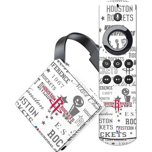 NBA Houston Rockets Historic Blast Amazon Fire TV Skin