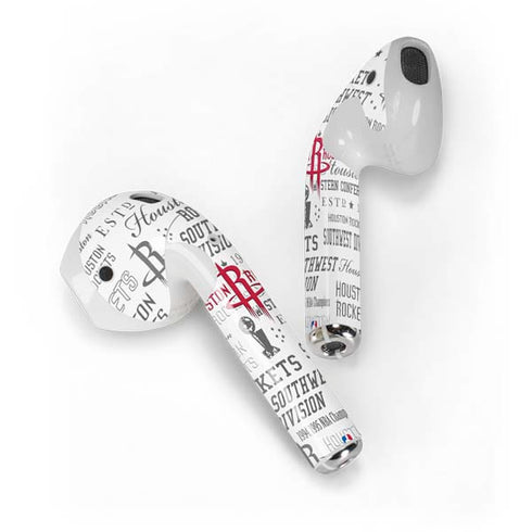 NBA Houston Rockets Historic Blast Apple AirPods Skin