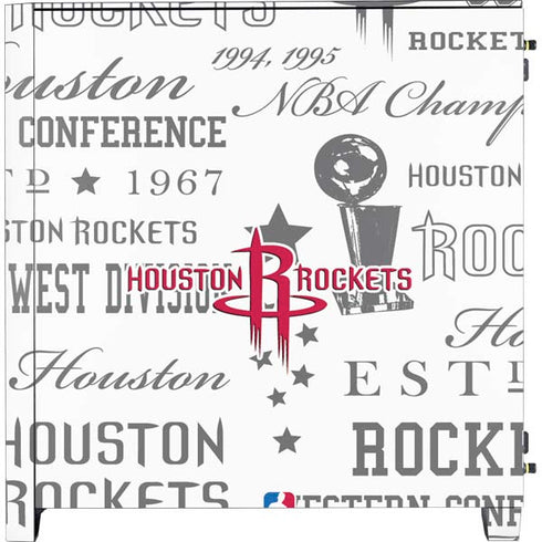 NBA Houston Rockets Historic Blast Corsair 4000D Tempered Glass Mid-Tower ATX Case Skin