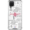 NBA Houston Rockets Historic Blast Galaxy A12 Clear Case