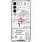 NBA Houston Rockets Historic Blast Galaxy A14 5G Clear Case