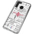 NBA Houston Rockets Historic Blast Galaxy A21 Clear Case