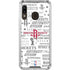 NBA Houston Rockets Historic Blast Galaxy A30 Clear Case