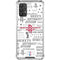 NBA Houston Rockets Historic Blast Galaxy A32 5G Clear Case