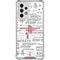 NBA Houston Rockets Historic Blast Galaxy A53 5G Clear Case