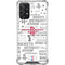 NBA Houston Rockets Historic Blast Galaxy A72 5G Clear Case