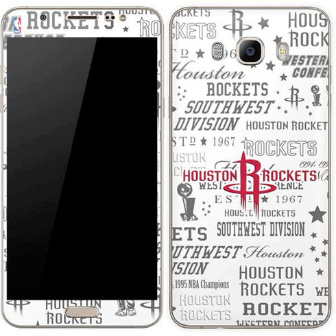NBA Houston Rockets Historic Blast Galaxy J7 Skin