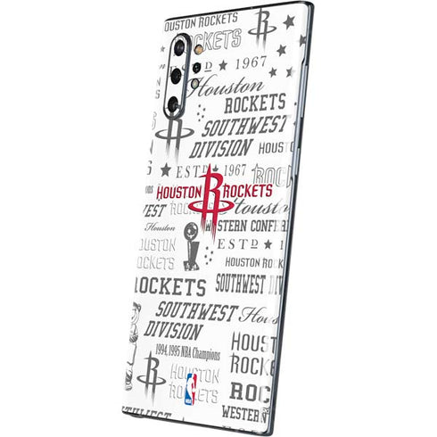 NBA Houston Rockets Historic Blast Galaxy Note 10 Plus Skin