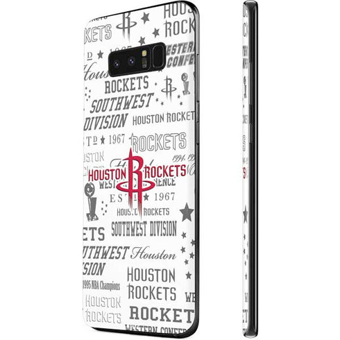 NBA Houston Rockets Historic Blast Galaxy Note 8 Skin