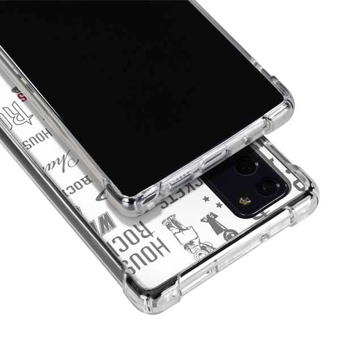 NBA Houston Rockets Historic Blast Galaxy Note20 5G Clear Case