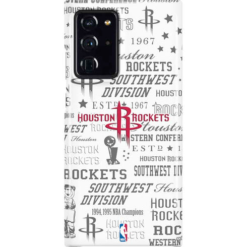 NBA Houston Rockets Historic Blast Galaxy Note20 Ultra 5G Lite Case
