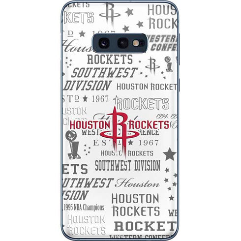 NBA Houston Rockets Historic Blast Galaxy S10e Skin