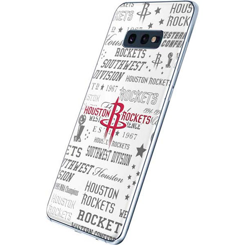 NBA Houston Rockets Historic Blast Galaxy S10e Skin