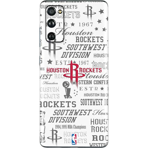 NBA Houston Rockets Historic Blast Galaxy S20 Fan Edition Skin