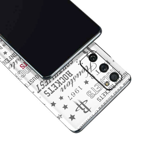 NBA Houston Rockets Historic Blast Galaxy S20 Fan Edition Skin