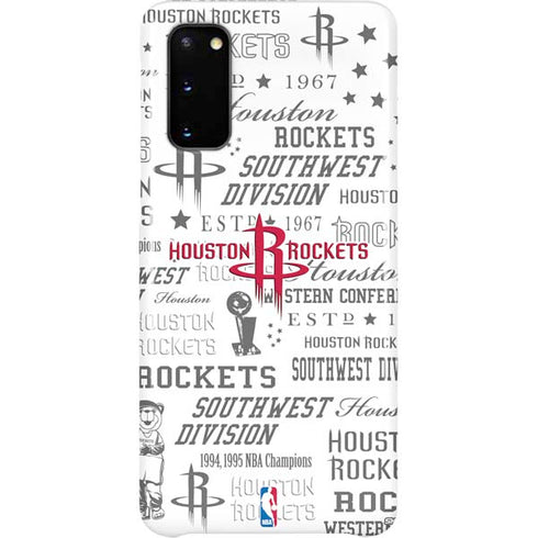 NBA Houston Rockets Historic Blast Galaxy S20 Lite Case