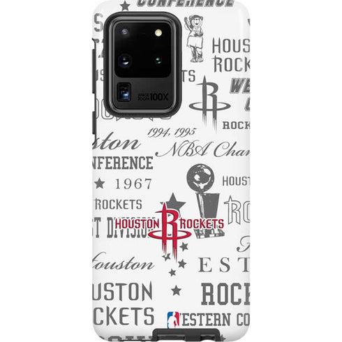 NBA Houston Rockets Historic Blast Galaxy S20 Ultra 5G Pro Case