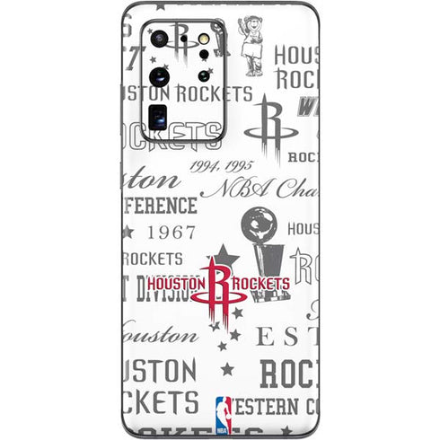 NBA Houston Rockets Historic Blast Galaxy S20 Ultra 5G Skin