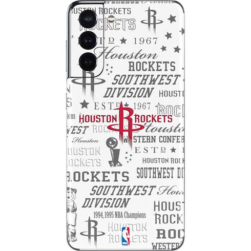 NBA Houston Rockets Historic Blast Galaxy S21 5G Skin