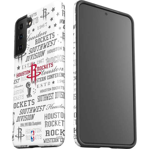 NBA Houston Rockets Historic Blast Galaxy S21 FE Pro Case