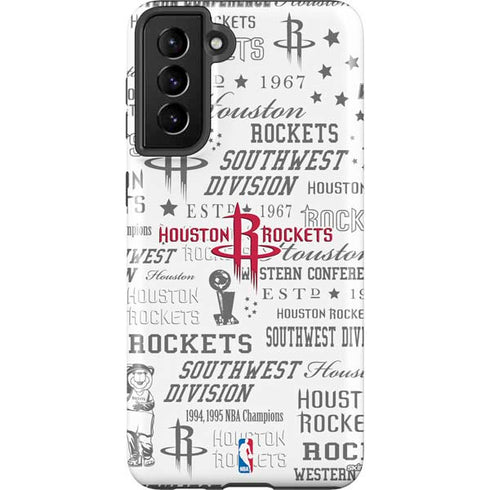 NBA Houston Rockets Historic Blast Galaxy S21 Plus 5G Pro Case