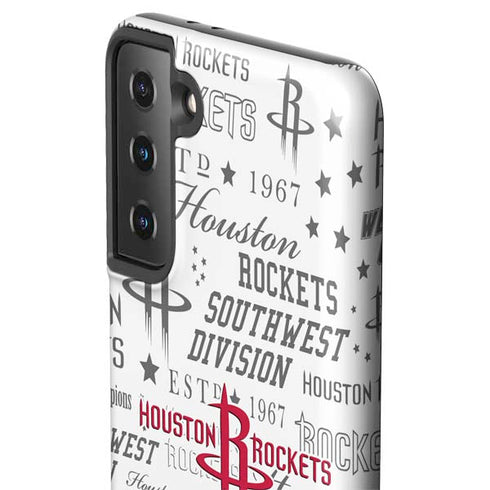 NBA Houston Rockets Historic Blast Galaxy S21 Plus 5G Pro Case
