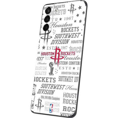 NBA Houston Rockets Historic Blast Galaxy S21 Plus 5G Skin