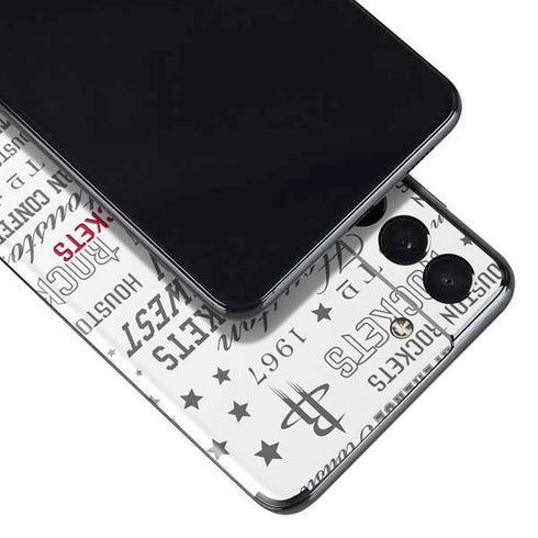 NBA Houston Rockets Historic Blast Galaxy S21 Plus 5G Skin