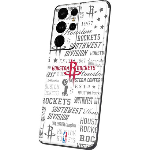 NBA Houston Rockets Historic Blast Galaxy S21 Ultra 5G Skin