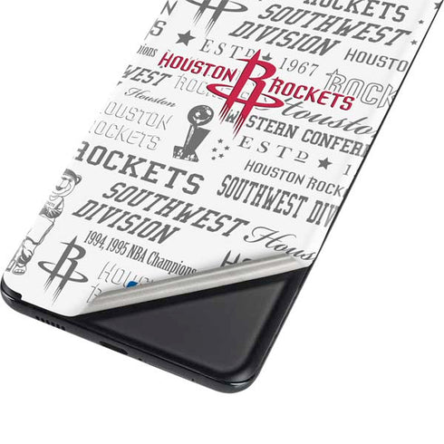 NBA Houston Rockets Historic Blast Galaxy S21 Ultra 5G Skin