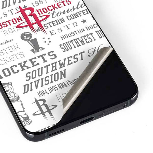 NBA Houston Rockets Historic Blast Galaxy S22 Plus Skin