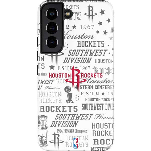 NBA Houston Rockets Historic Blast Galaxy S22 Pro Case