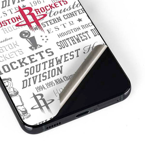 NBA Houston Rockets Historic Blast Galaxy S22 Skin