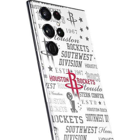 NBA Houston Rockets Historic Blast Galaxy S22 Ultra Skin