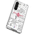 NBA Houston Rockets Historic Blast Galaxy S23 Clear Case