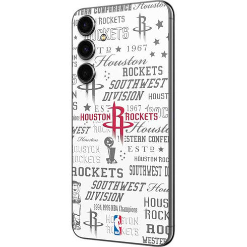 NBA Houston Rockets Historic Blast Galaxy S23 FE Skin