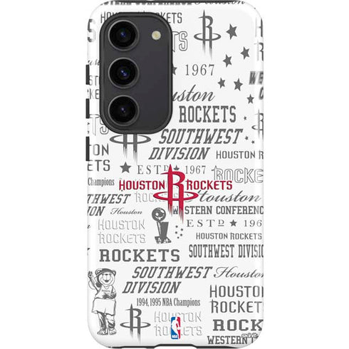 NBA Houston Rockets Historic Blast Galaxy S23 Pro Case